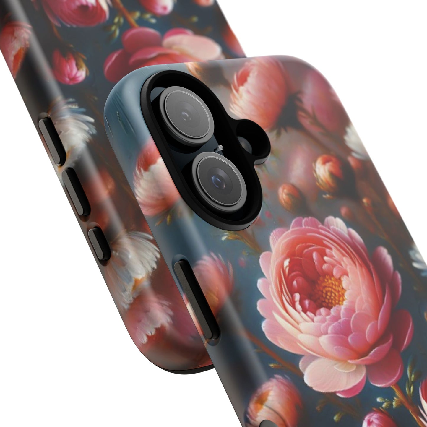 iPhone Lovers Floral Camera Phone Case - Tough & stylish protection case