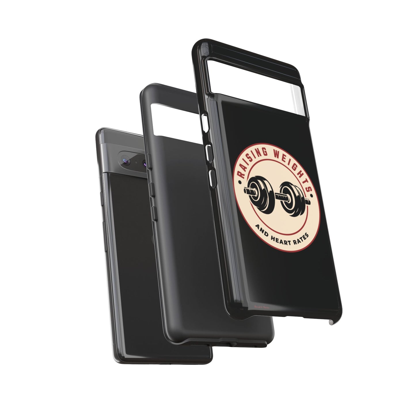 Pixel Me Raising Weights Phone Case