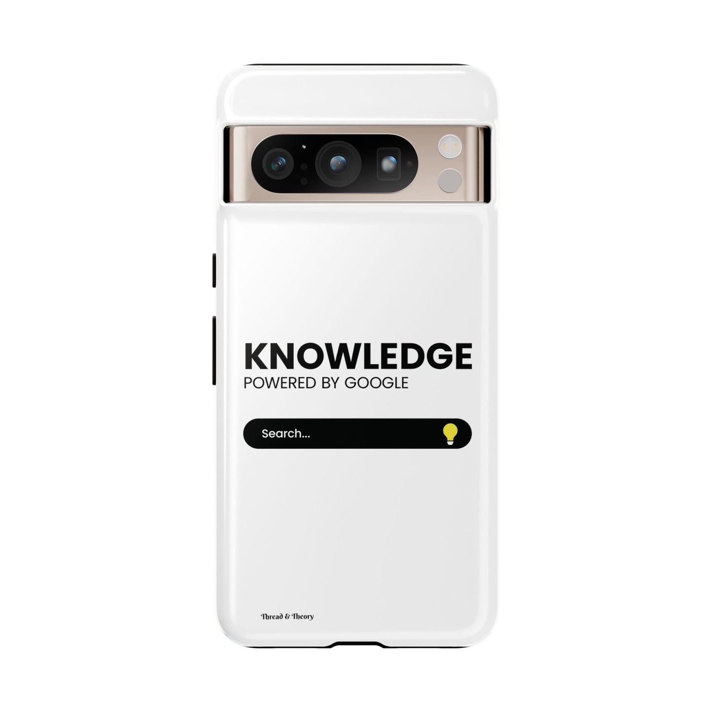 Pixel Me Knowledge Powered by Google Phone Case