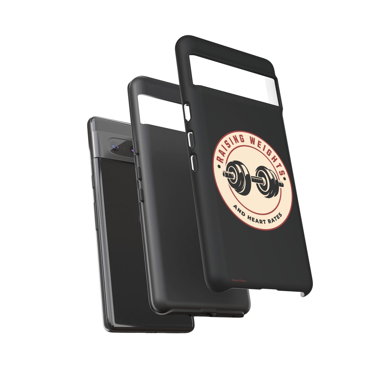 Pixel Me Raising Weights Phone Case