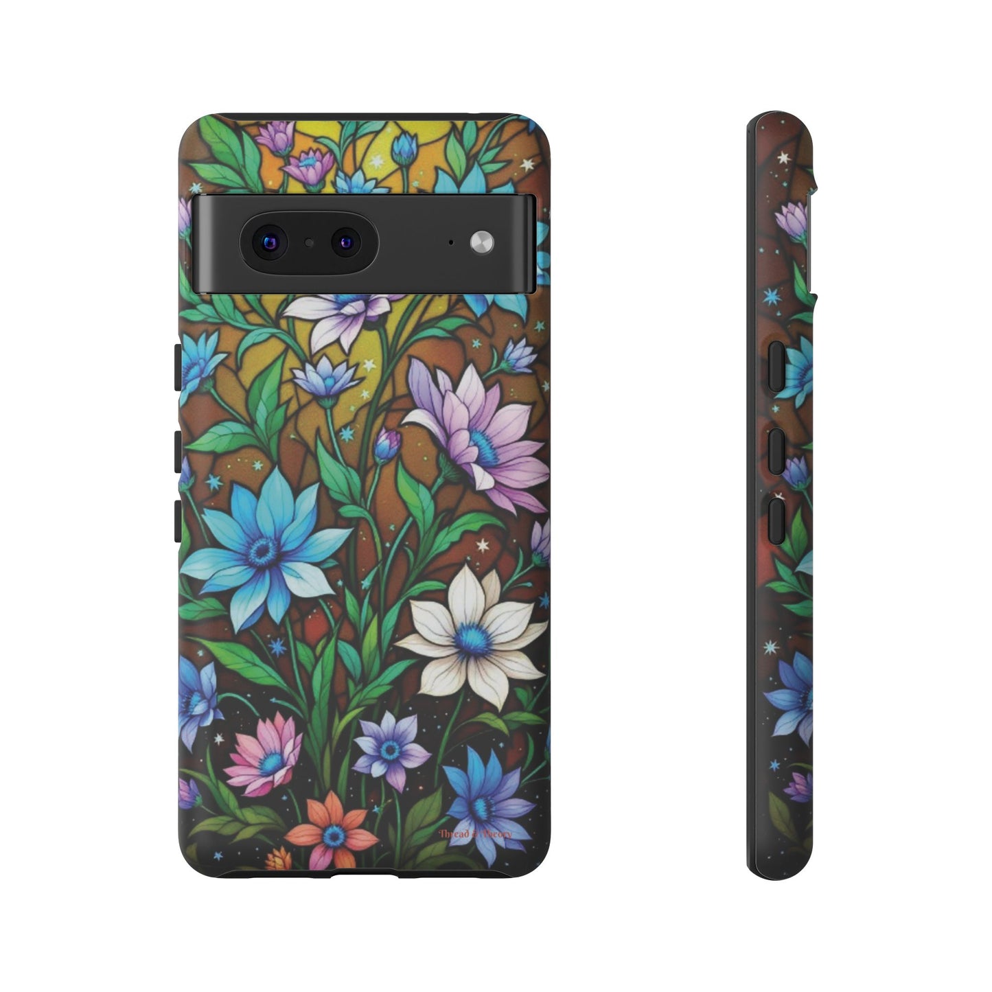 Pixel Me Floral Tough Case - Stylish and Durable Phone Protection