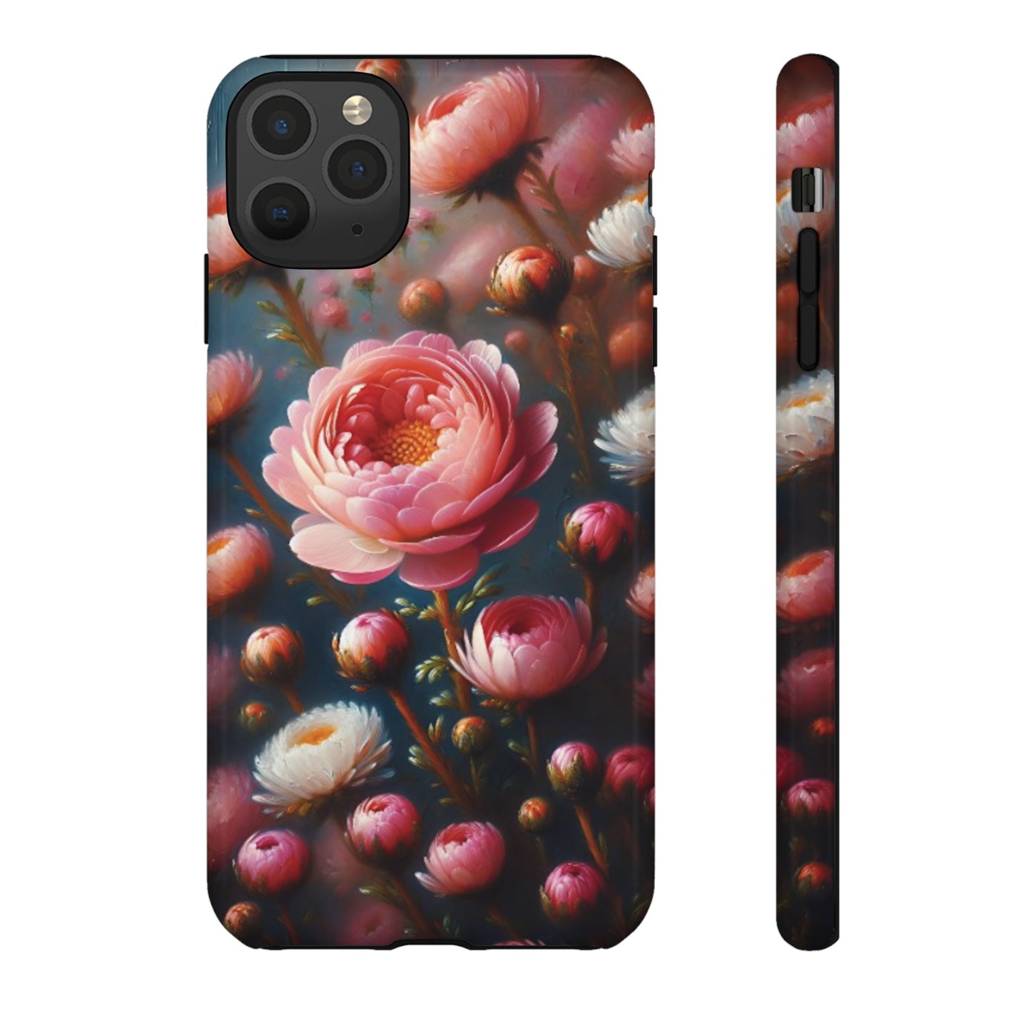 iPhone Lovers Floral Camera Phone Case - Tough & stylish protection case