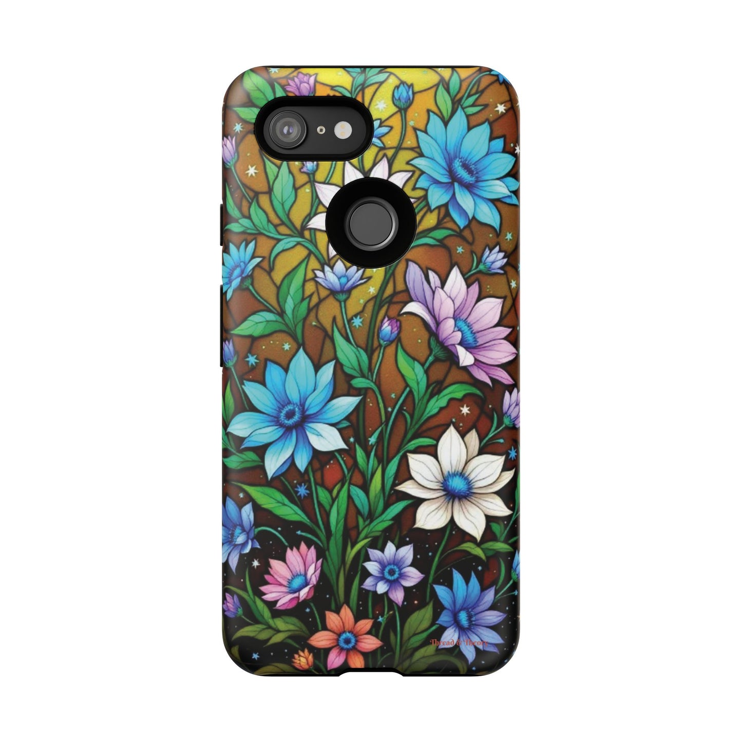 Pixel Me Floral Tough Case - Stylish and Durable Phone Protection