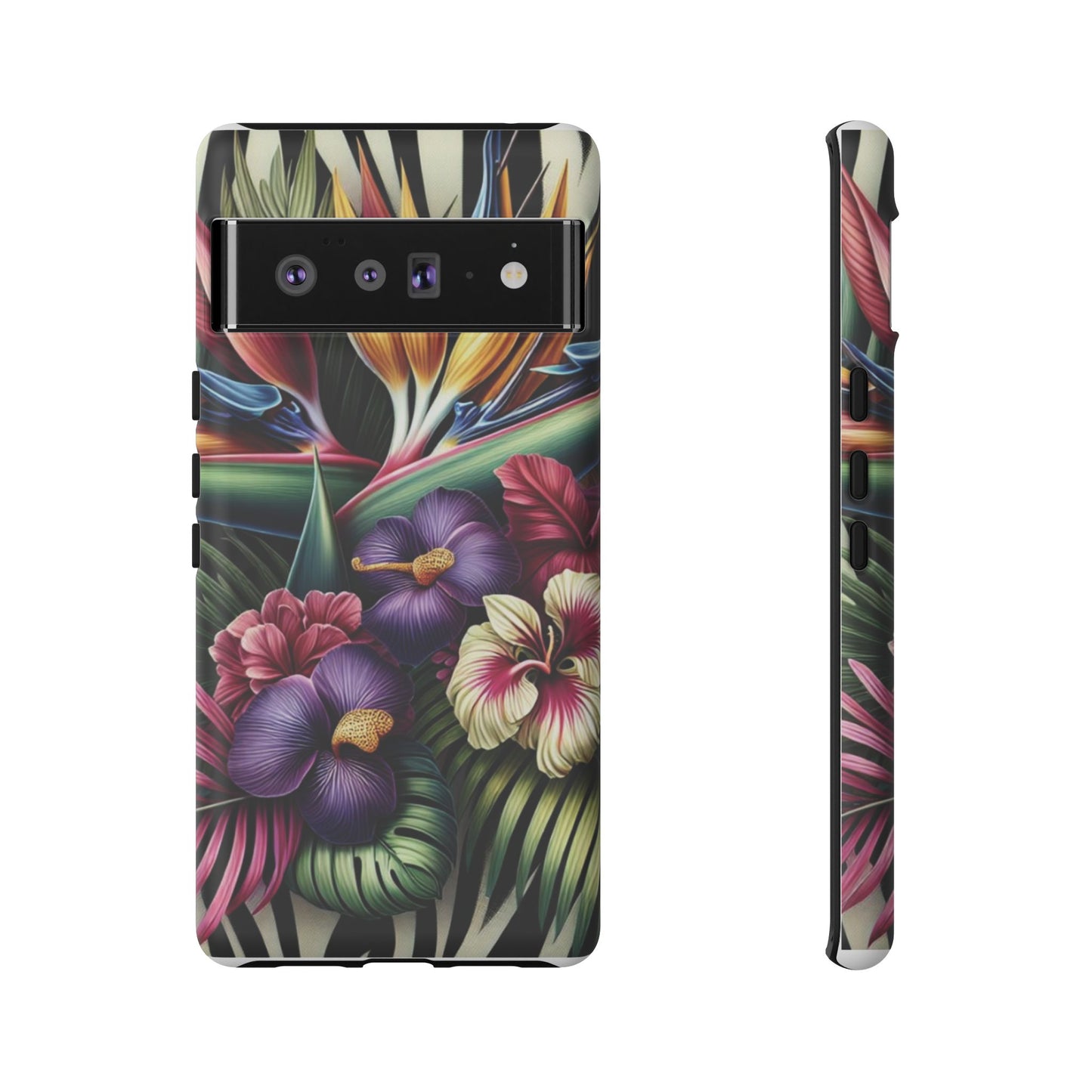 Pixel Me Vibrant Exotic Flower Phone Case