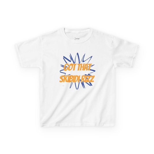 Trendy Kids Tee: Got That Skibidi Rizz