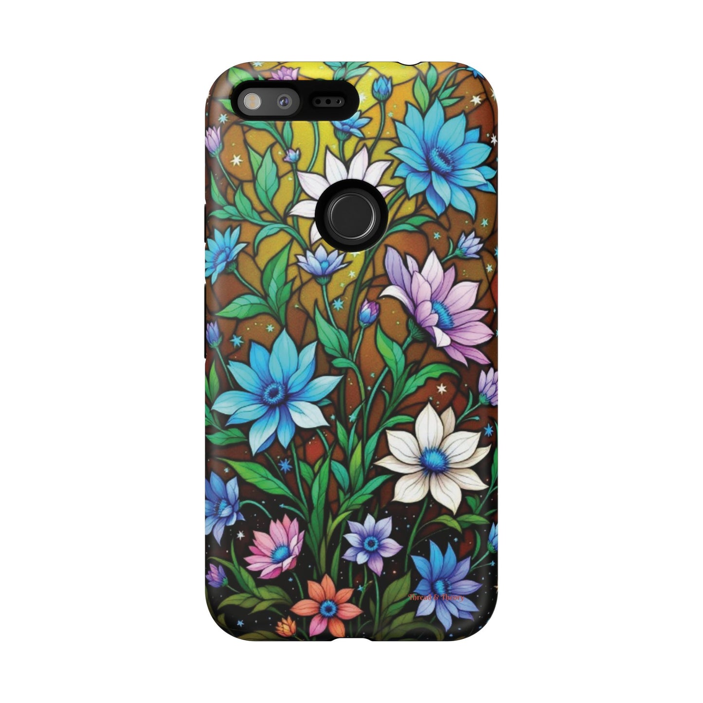 Pixel Me Floral Tough Case - Stylish and Durable Phone Protection