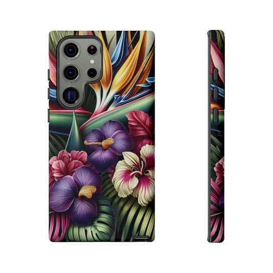 All Things Samsung Vibrant Exotic Flower Phone Case