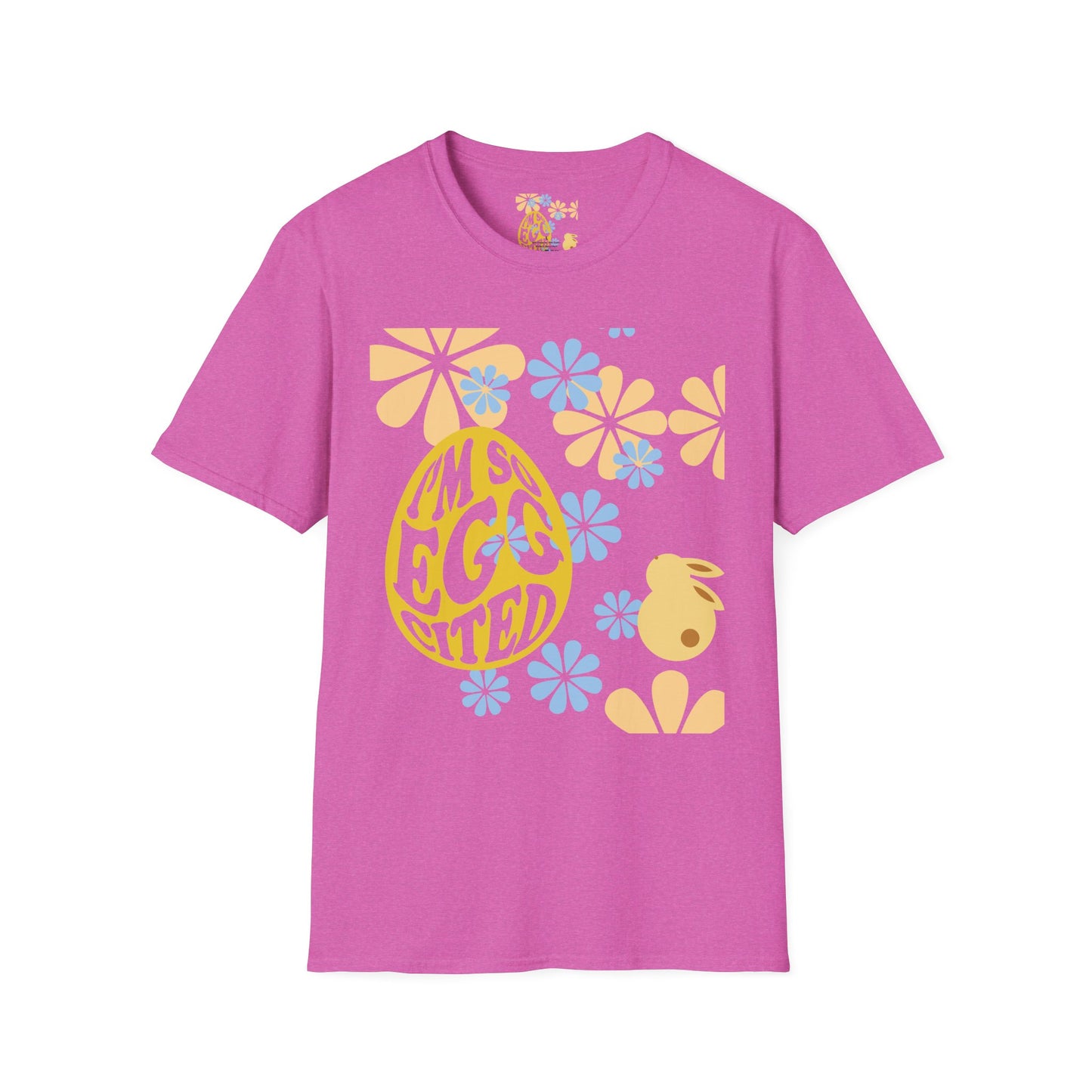 I'm So Egg-cited Easter Unisex Softstyle T-Shirt