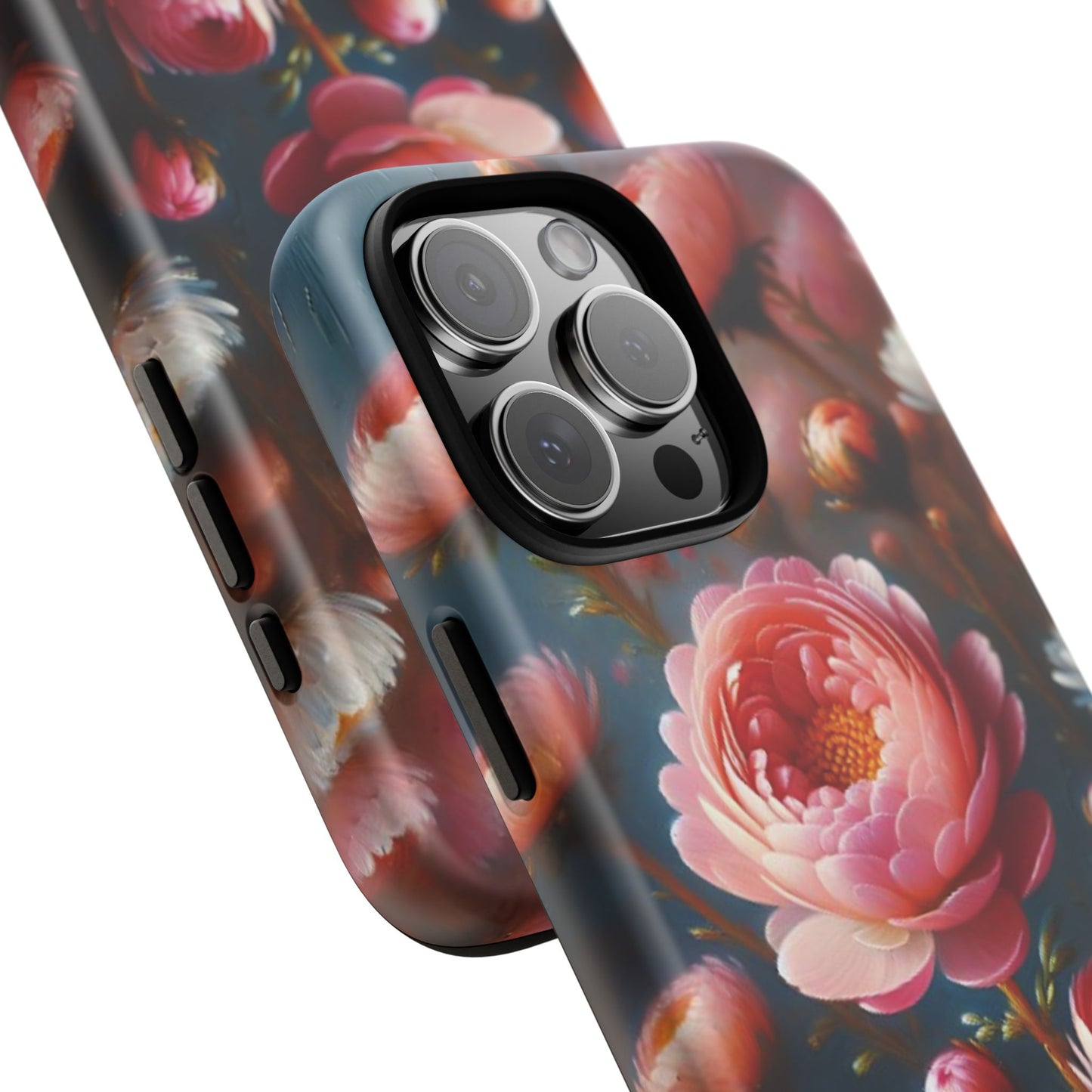 iPhone Lovers Floral Camera Phone Case - Tough & stylish protection case