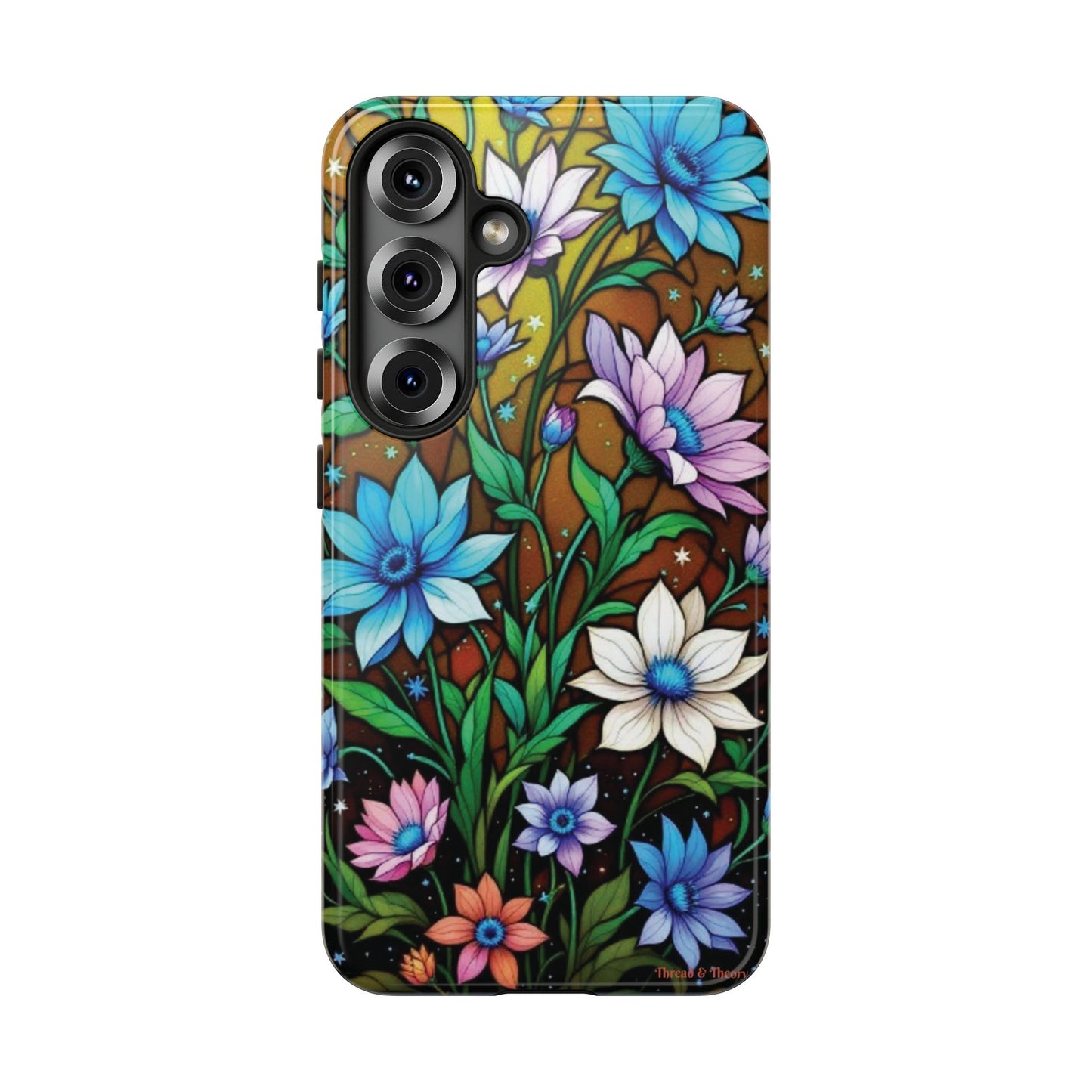 All things Samsung Floral Pattern Phone Case - Tough Cases with Vibrant Flowers