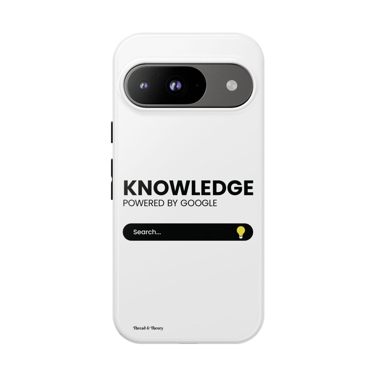 Pixel Me Knowledge Powered by Google Phone Case