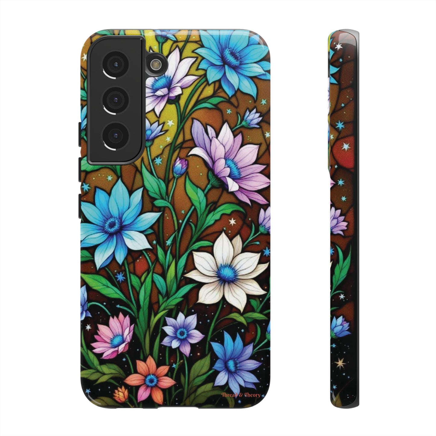 All things Samsung Floral Pattern Phone Case - Tough Cases with Vibrant Flowers