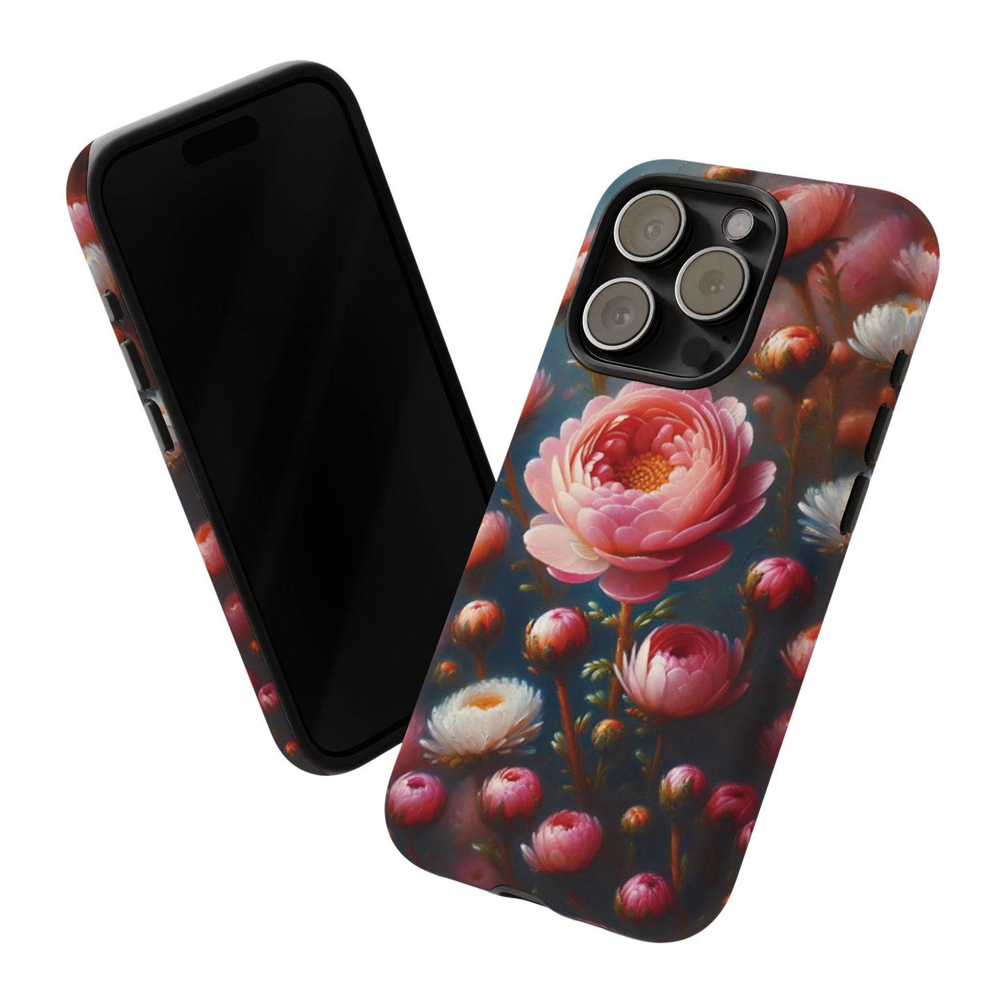 iPhone Lovers Floral Camera Phone Case - Tough & stylish protection case