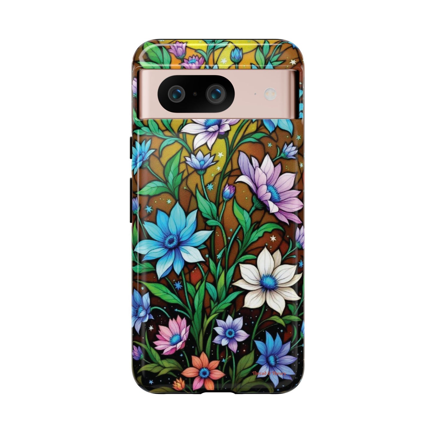 Pixel Me Floral Tough Case - Stylish and Durable Phone Protection