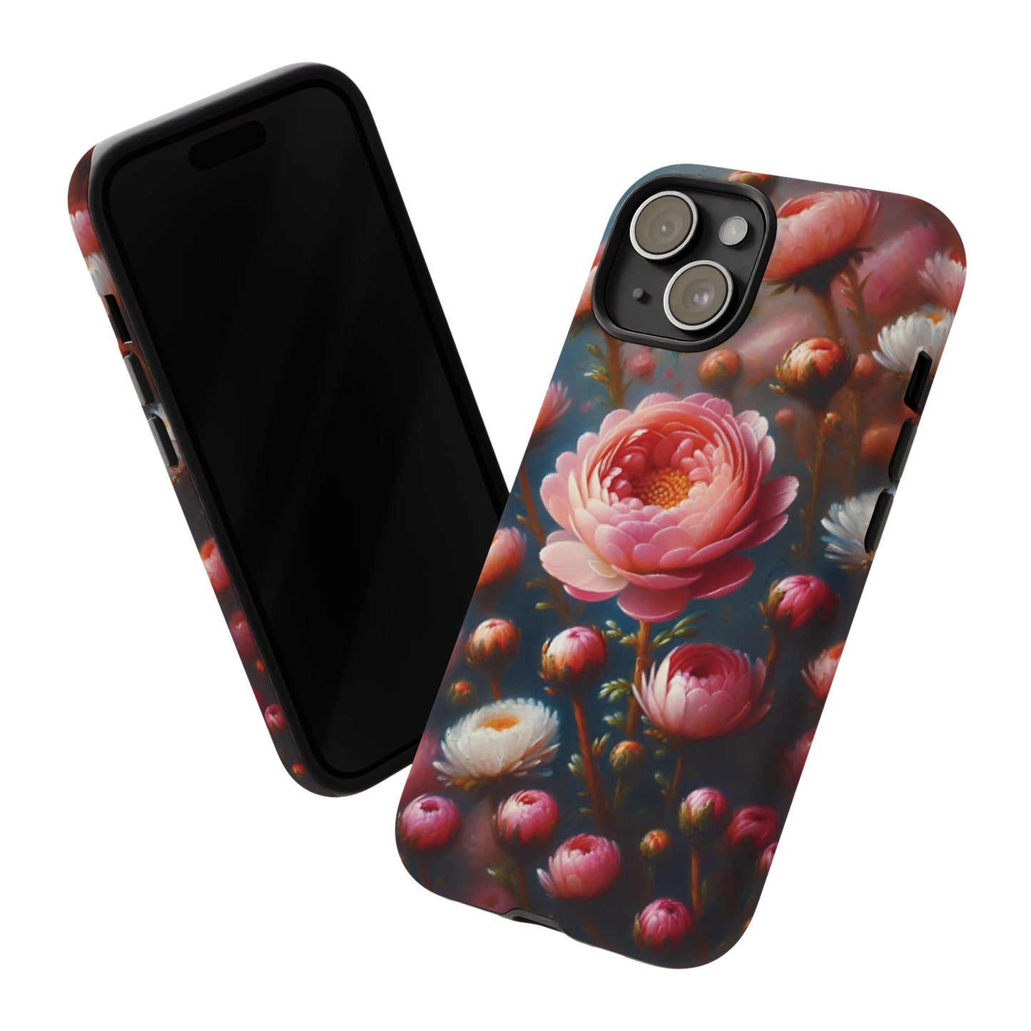 iPhone Lovers Floral Camera Phone Case - Tough & stylish protection case