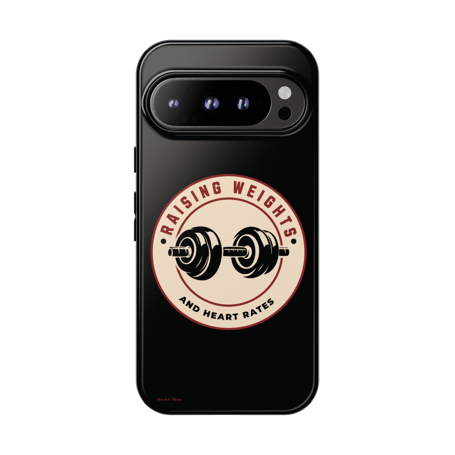 Pixel Me Raising Weights Phone Case
