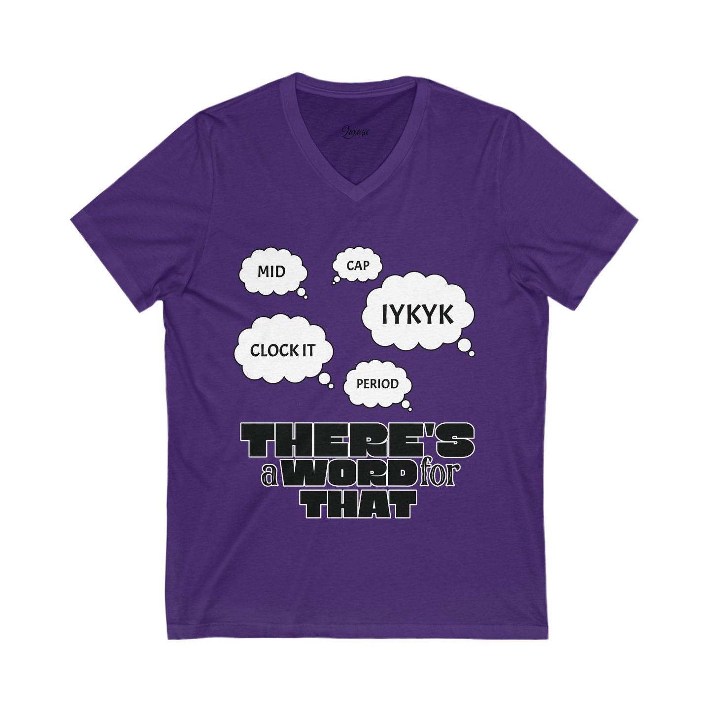 Funny V-Neck Tee, Casual Wear, Gift for Friends, Humor Top, Fun Conversation Starter Shirt, Birthday Gift