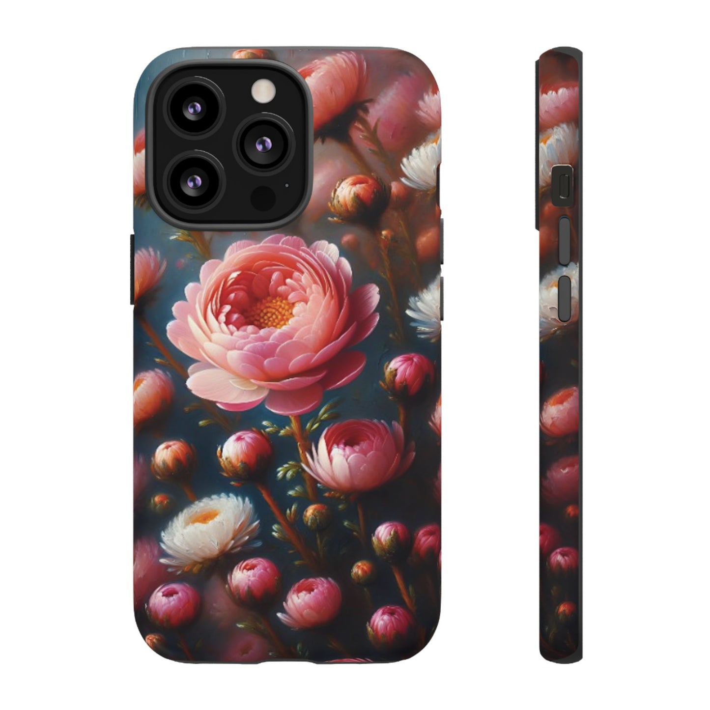 iPhone Lovers Floral Camera Phone Case - Tough & stylish protection case