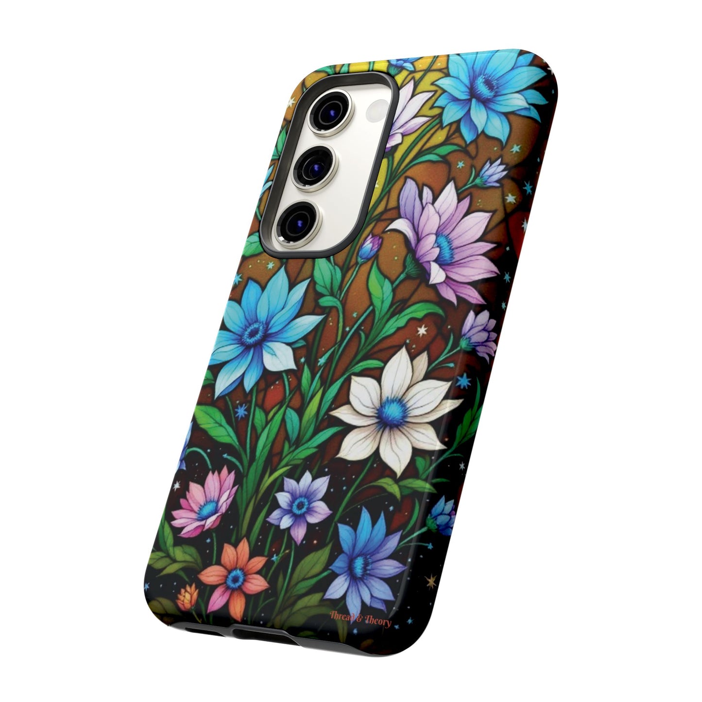 All things Samsung Floral Pattern Phone Case - Tough Cases with Vibrant Flowers