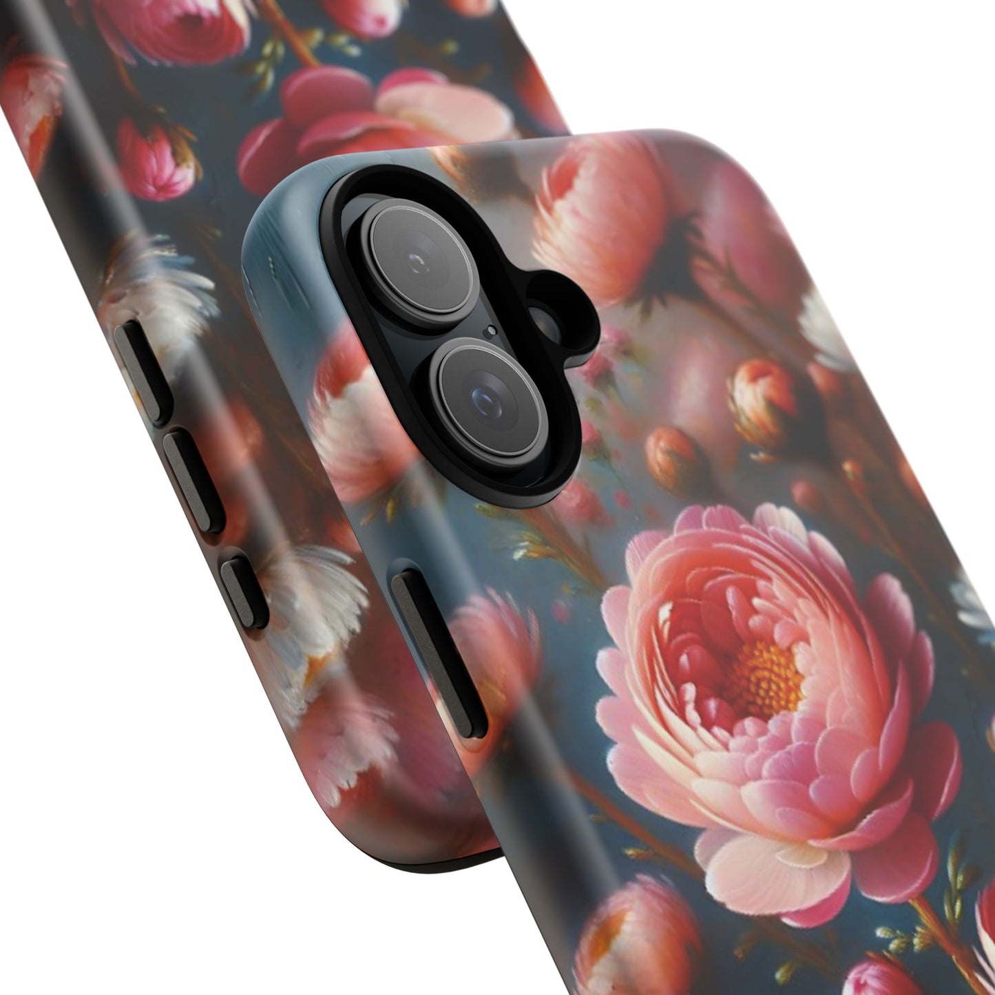 iPhone Lovers Floral Camera Phone Case - Tough & stylish protection case