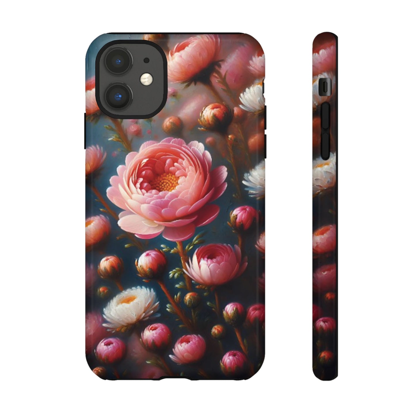 iPhone Lovers Floral Camera Phone Case - Tough & stylish protection case