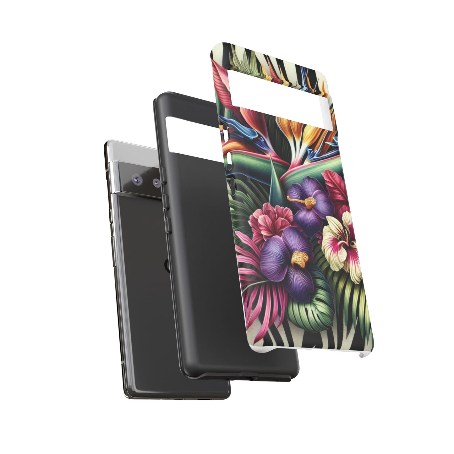 Pixel Me Vibrant Exotic Flower Phone Case