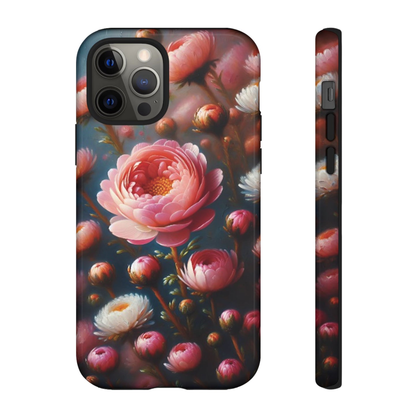 iPhone Lovers Floral Camera Phone Case - Tough & stylish protection case