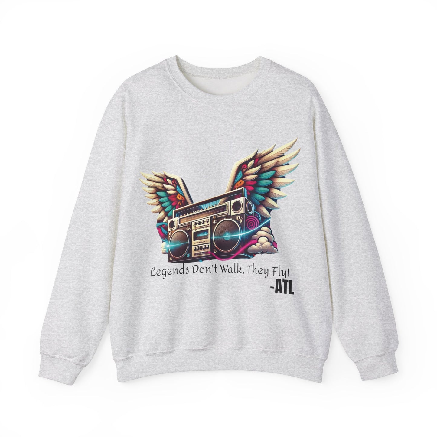 Legends Don’t Walk, They Fly! Unisex Heavy Blend™ Crewneck Sweatshirt