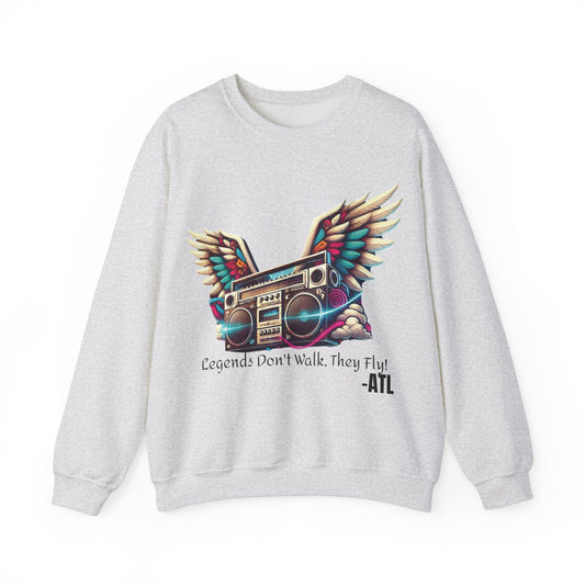 Legends Don’t Walk, They Fly! Unisex Heavy Blend™ Crewneck Sweatshirt