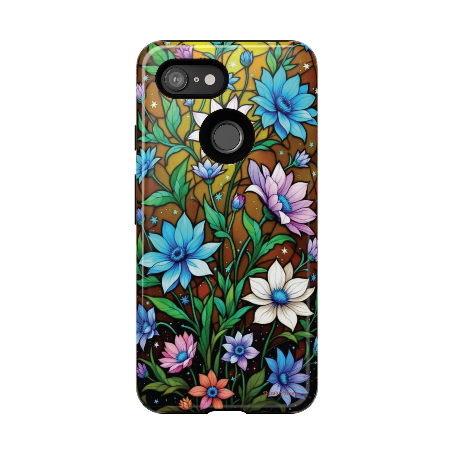 Pixel Me Floral Tough Case - Stylish and Durable Phone Protection