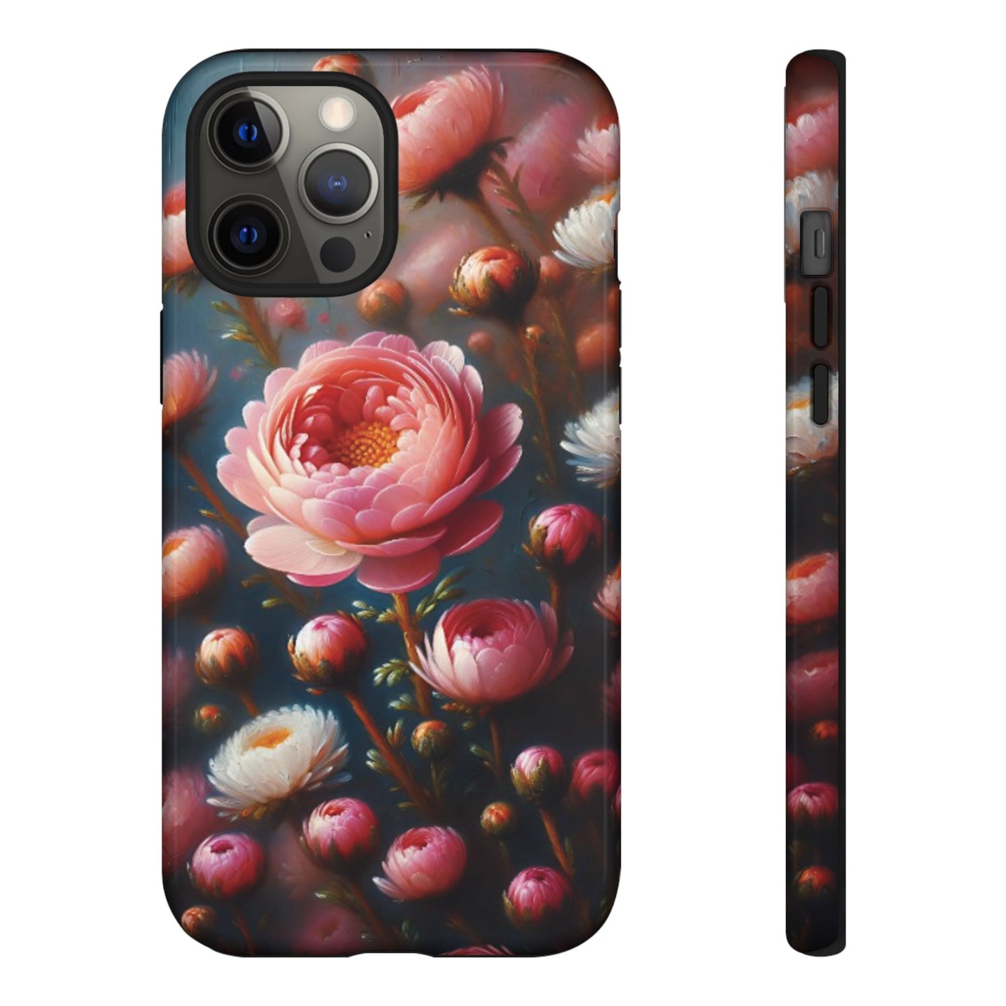 iPhone Lovers Floral Camera Phone Case - Tough & stylish protection case