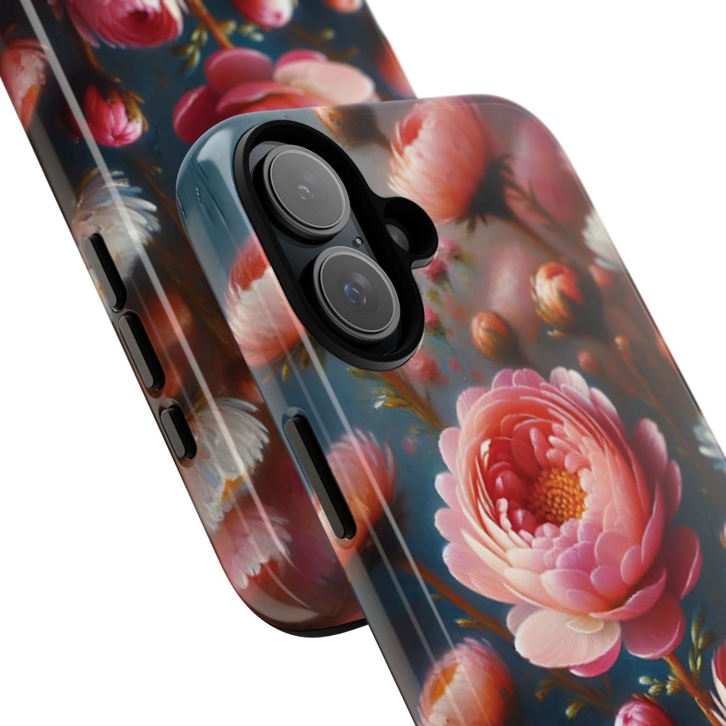 iPhone Lovers Floral Camera Phone Case - Tough & stylish protection case