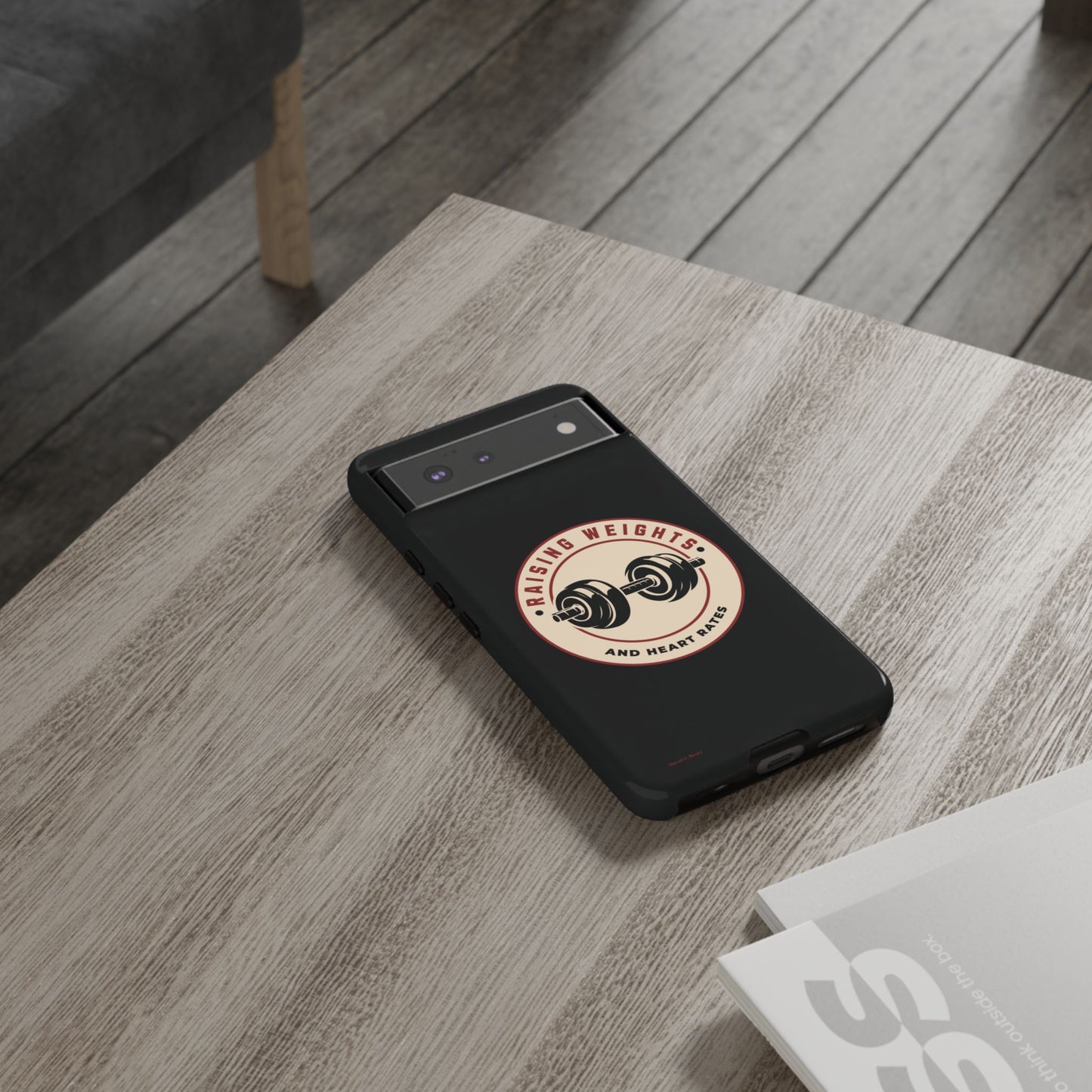 Pixel Me Raising Weights Phone Case