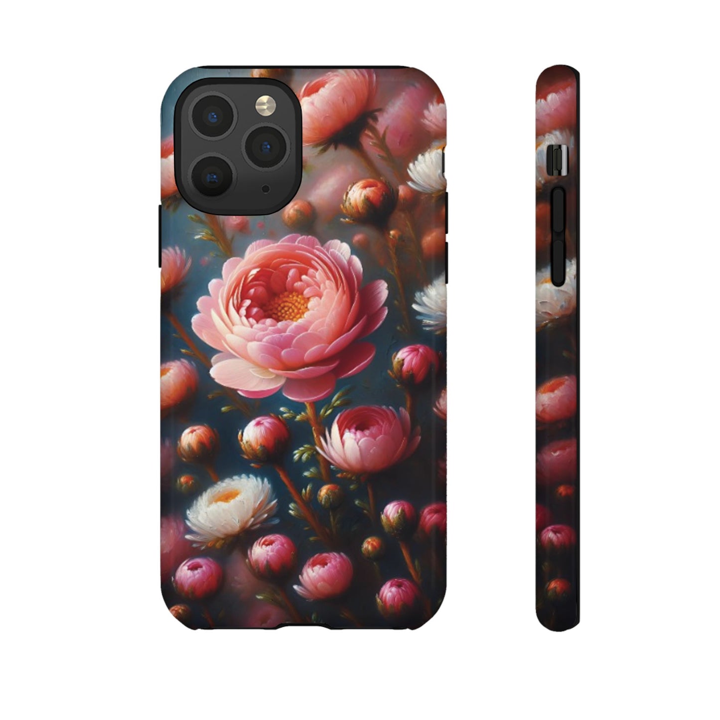iPhone Lovers Floral Camera Phone Case - Tough & stylish protection case