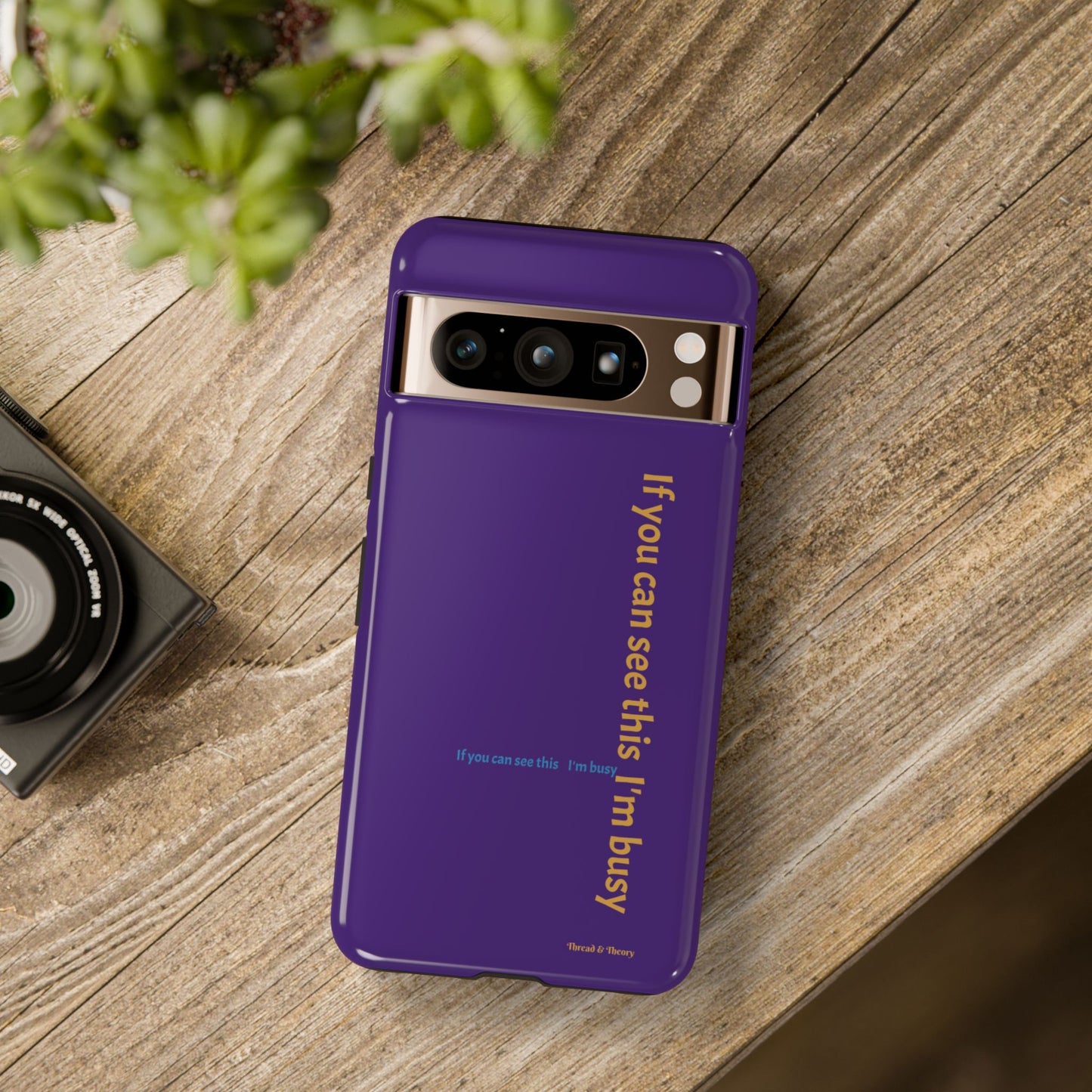 Pixel Me If You Can See This, I'm Busy Phone Case