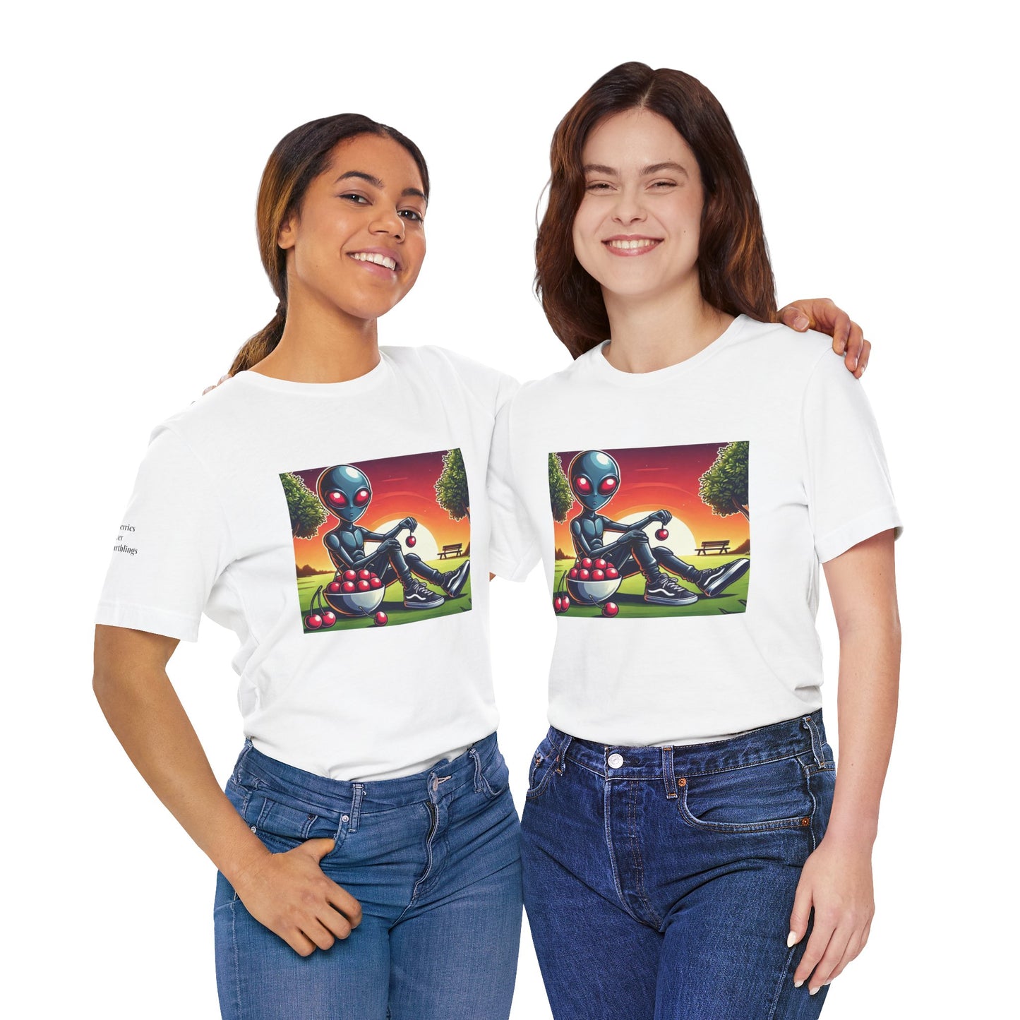Chill Alien Graphic Tee- Perfect for Summer Outings