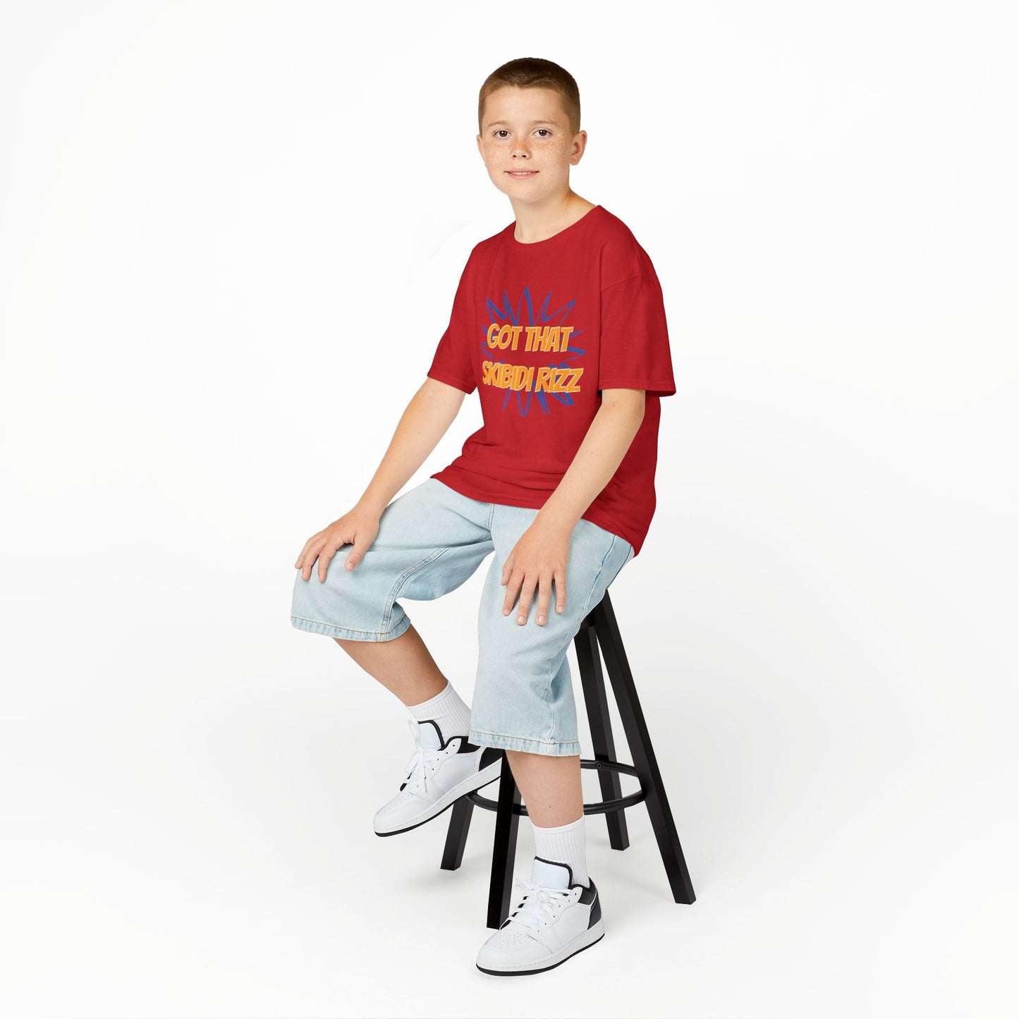 Trendy Kids Tee: Got That Skibidi Rizz