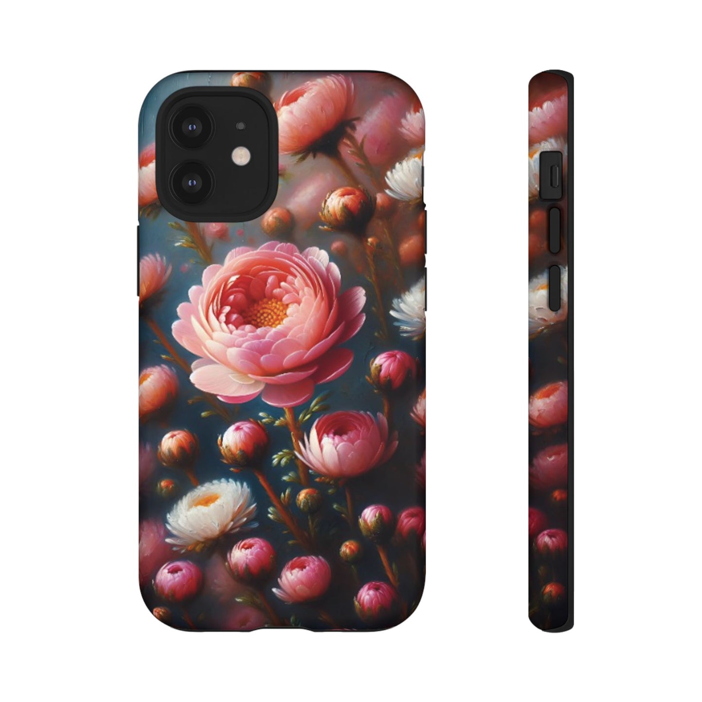iPhone Lovers Floral Camera Phone Case - Tough & stylish protection case