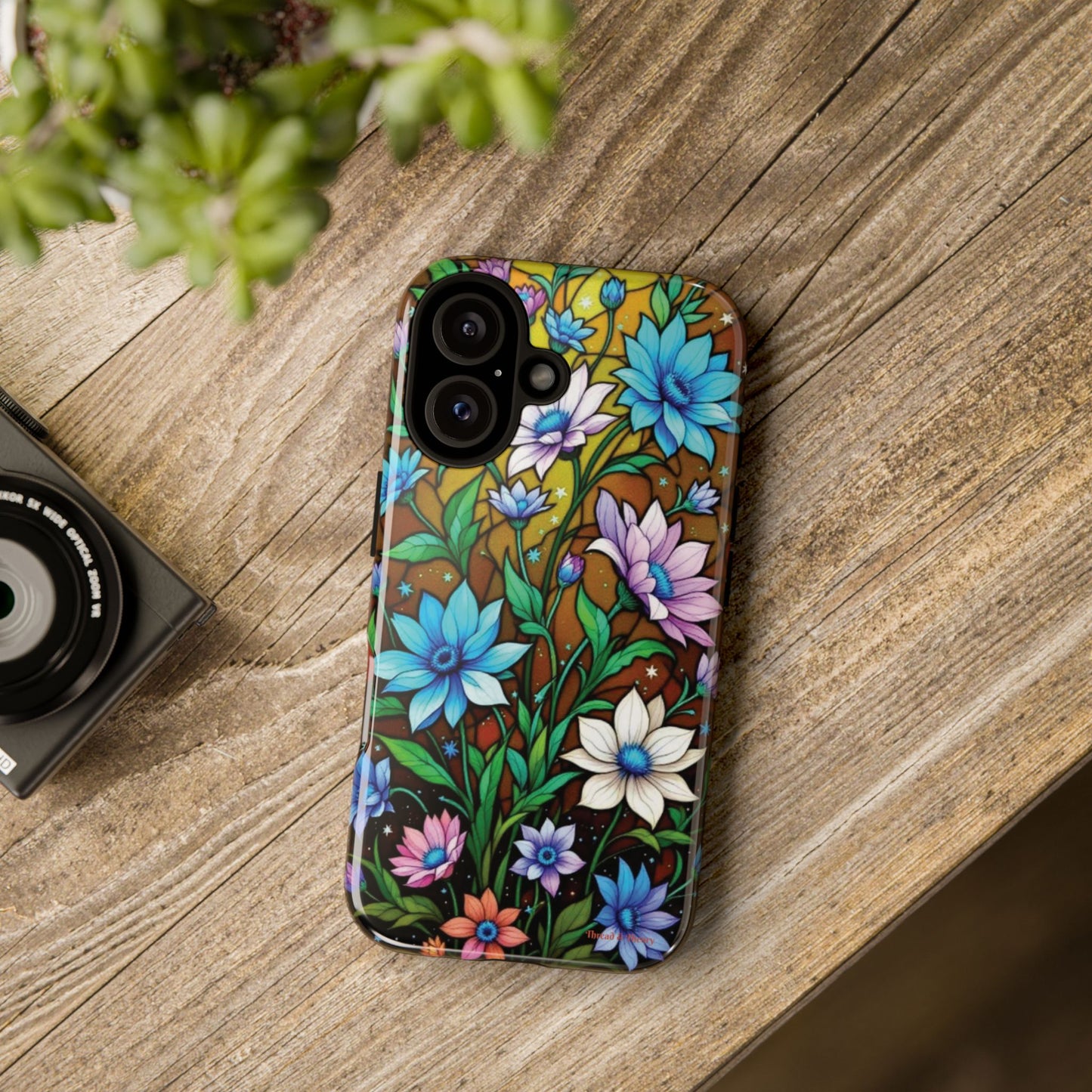 Pixel Me Floral Tough Case - Stylish and Durable Phone Protection