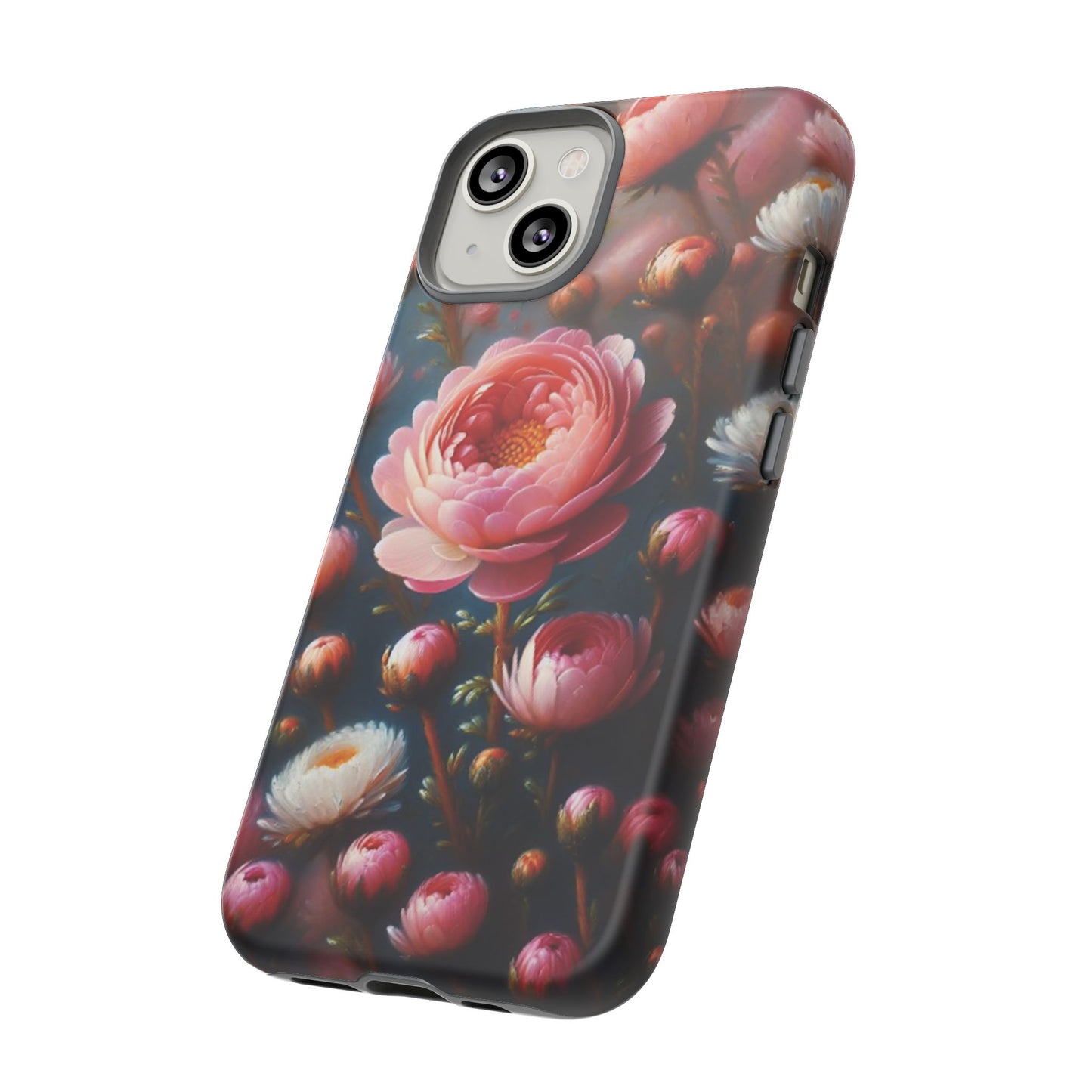 iPhone Lovers Floral Camera Phone Case - Tough & stylish protection case