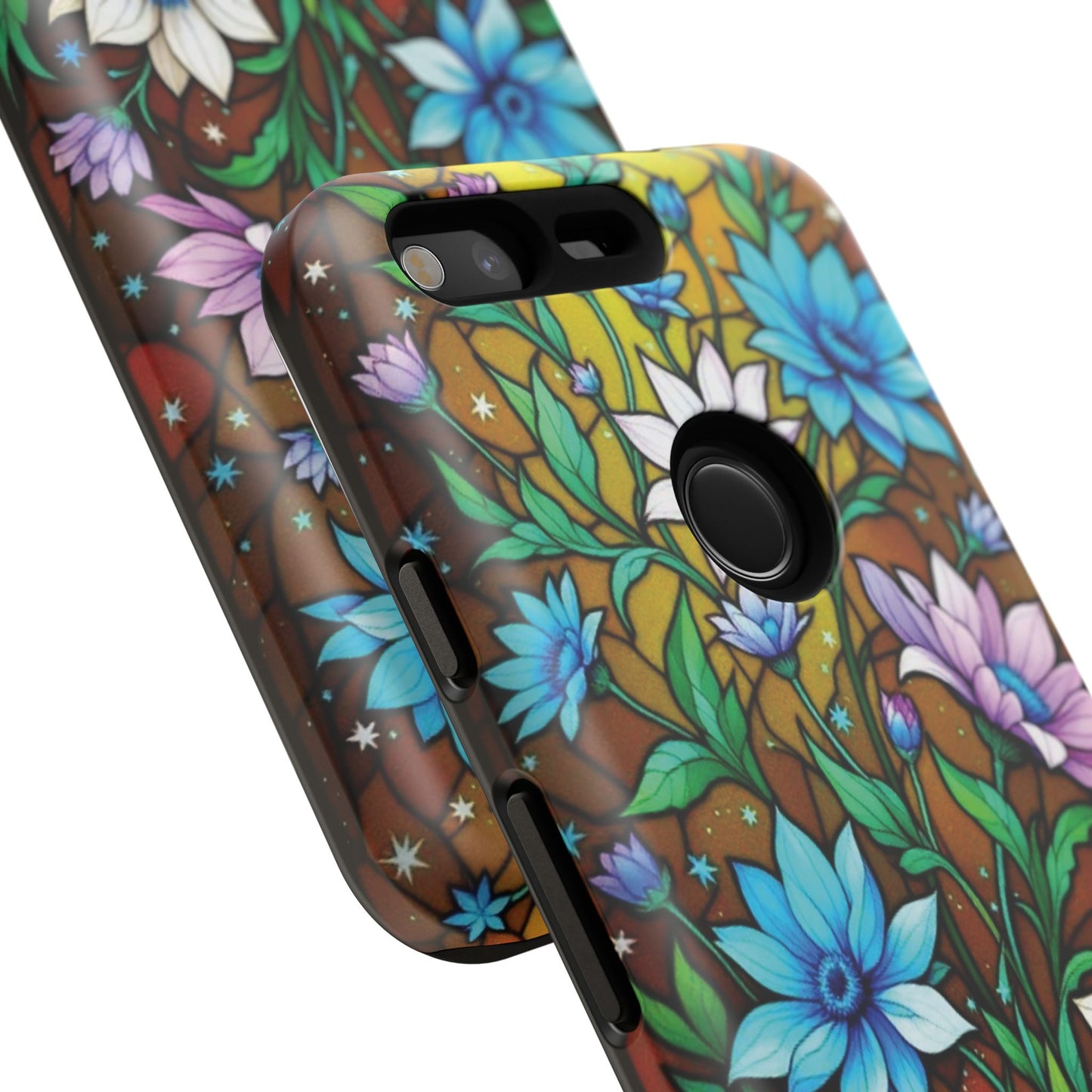 Pixel Me Floral Tough Case - Stylish and Durable Phone Protection