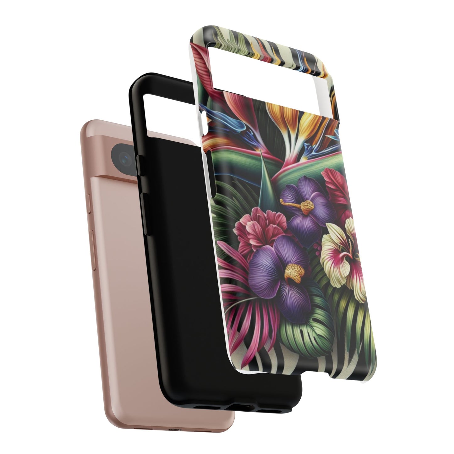 Pixel Me Vibrant Exotic Flower Phone Case