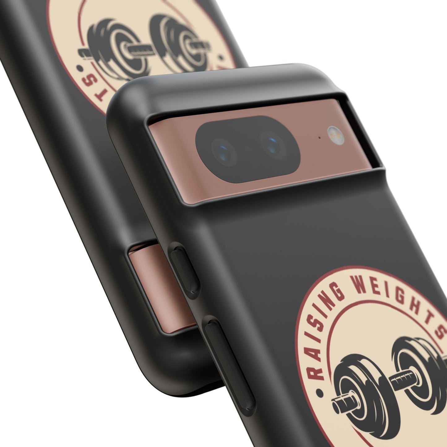 Pixel Me Raising Weights Phone Case
