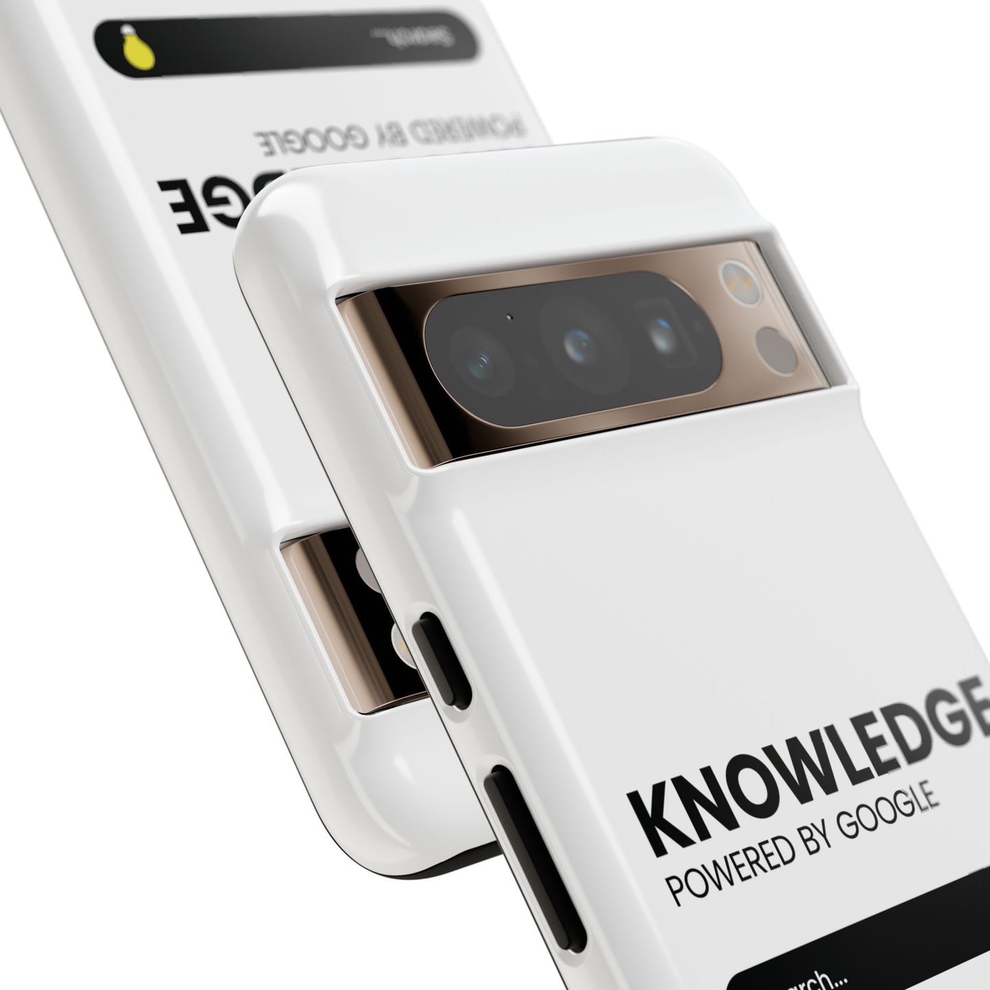 Pixel Me Knowledge Powered by Google Phone Case