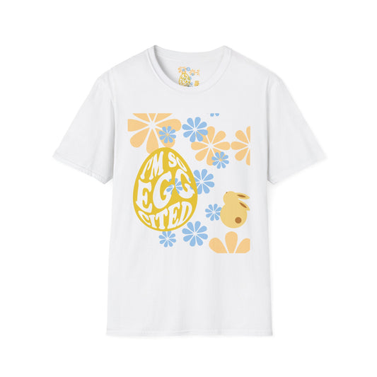 I'm So Egg-cited Easter Unisex Softstyle T-Shirt