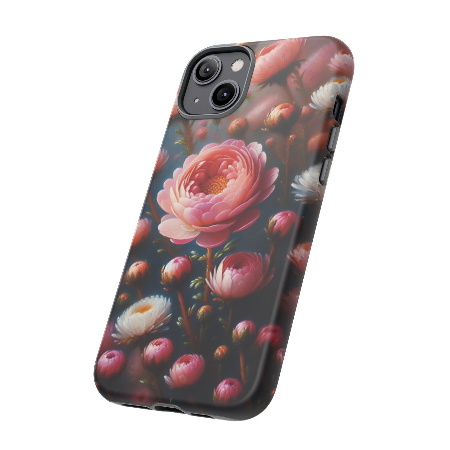 iPhone Lovers Floral Camera Phone Case - Tough & stylish protection case