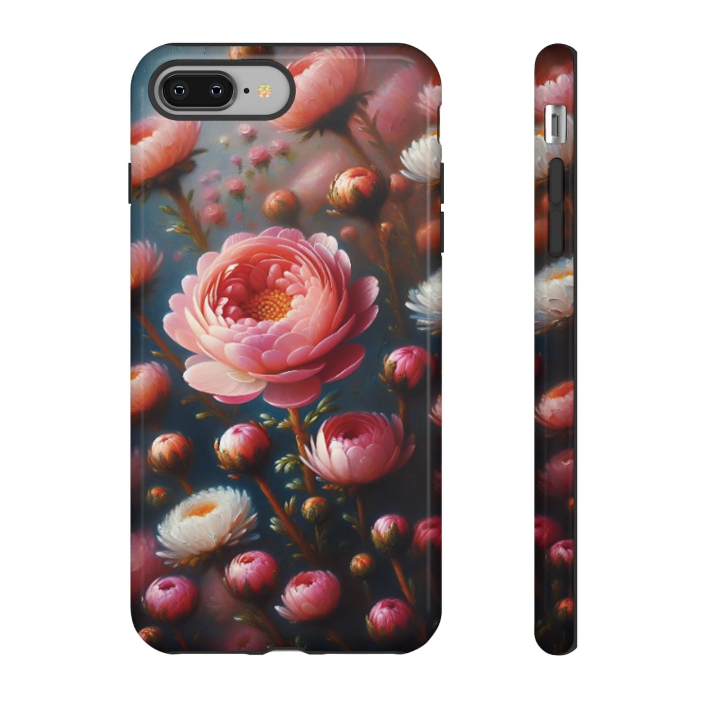 iPhone Lovers Floral Camera Phone Case - Tough & stylish protection case