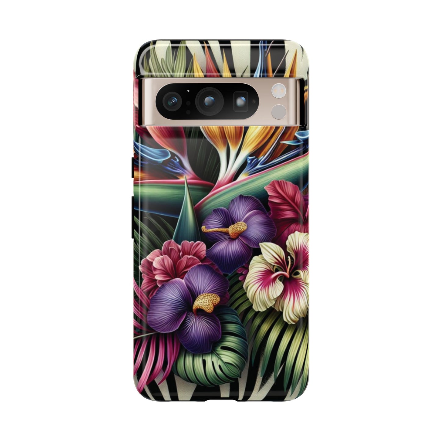 Pixel Me Vibrant Exotic Flower Phone Case