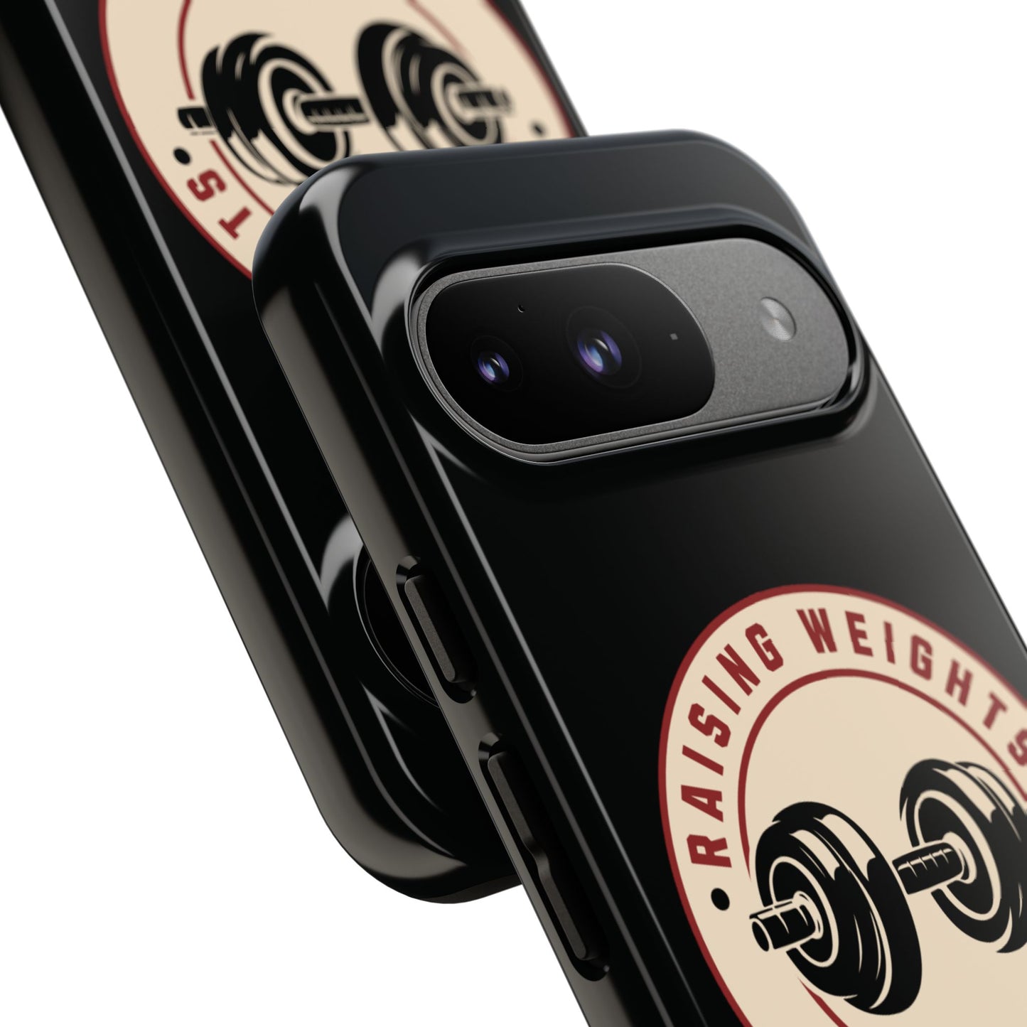 Pixel Me Raising Weights Phone Case