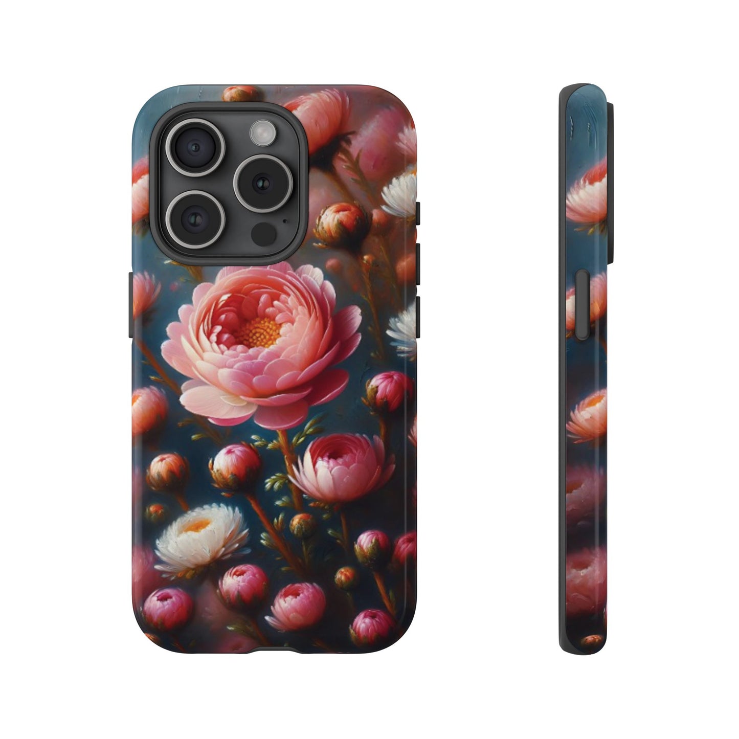 iPhone Lovers Floral Camera Phone Case - Tough & stylish protection case
